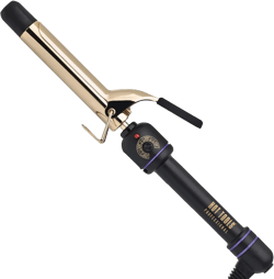 BHSF HOT TOOLS (2018 MODEL) Pro Artist 24K Gold Curling Iron | Long Lasting, Defined Curls (1 in)