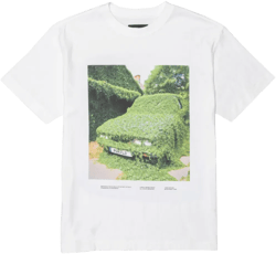 TEXTURED JERSEY SS TEE "White"