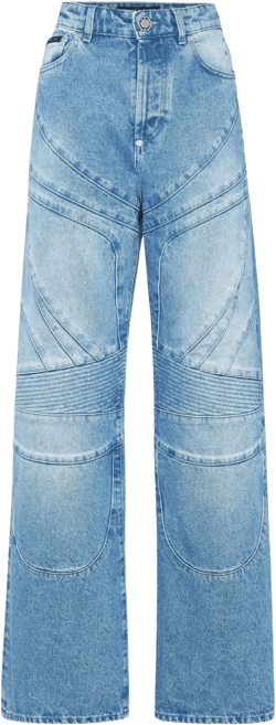 wide-leg jeans