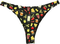 high-leg bikini bottoms