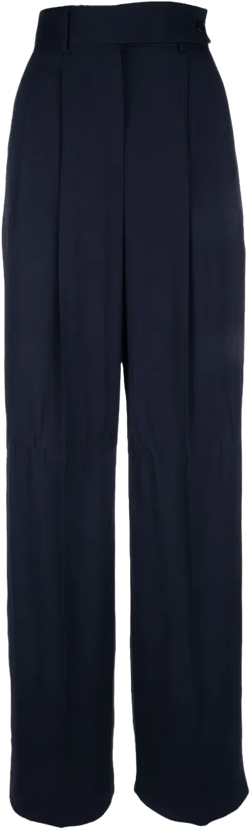 pleat-detailing trousers 