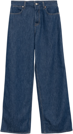 wide-leg jeans