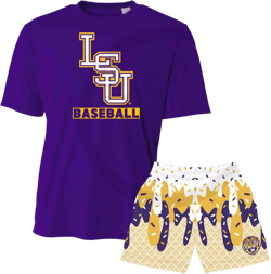 LSU Baseball- A4 Dri-Fit Tee