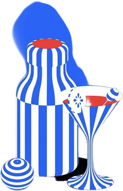 Campari Retro Art Print | Vintage Italian Cocktail Poster