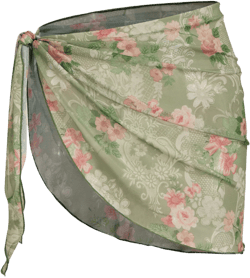 Floral Knotted Sarong