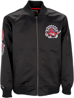 Men's Bomber Jacket Nba Lightweight Satin Bomber Torrap Original Team Colors