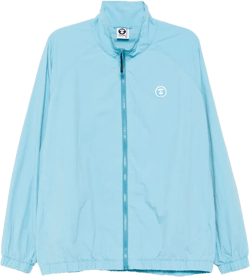 AAPENOW moonface-logo windbreaker jacket