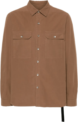 button-up cotton shirt