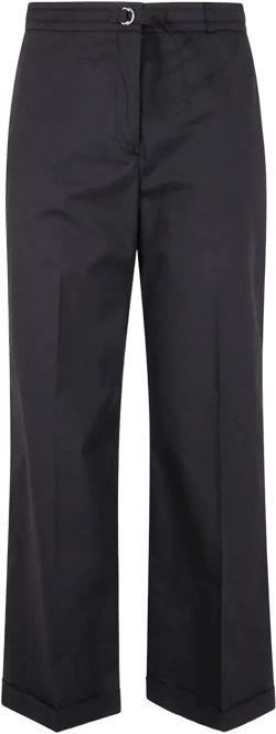 straight-leg trousers