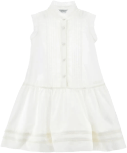 sleeveless cotton dress