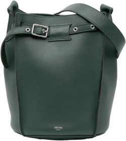 2017 Leather Big Bag Bucket crossbody bag