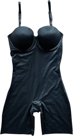 SPANX Assets Red Hot Label Womens Strapless Cupped Bodysuit Medium Control Shaping Body Suits Lingerie