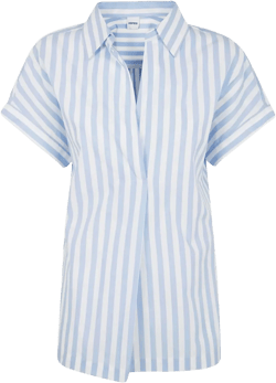 striped blouse