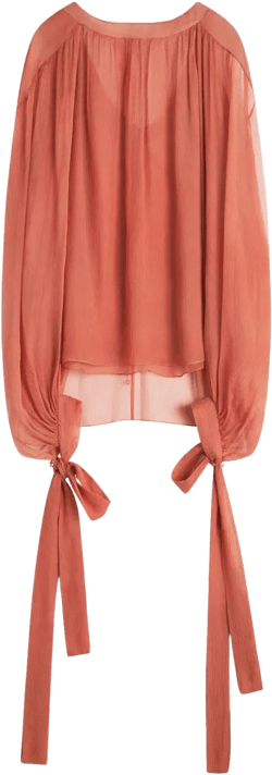 silk blouse