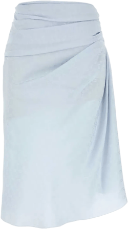 silk midi skirt 