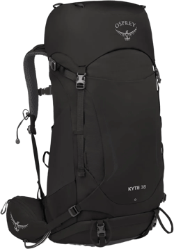 Osprey Kyte 38L Women's Backpacking Backpack with Hipbelt, Black, WXS/S