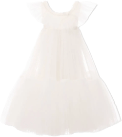 Beck ruffled tulle dress