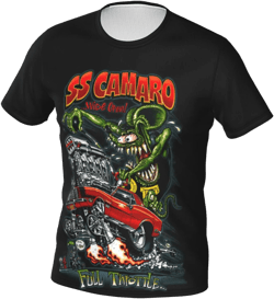 Rat Car Enthusiast Fink Mens T Shirt Polyester Sleeve Crewneck T-Shirt Classic Graphic Tees Clothes Top Medium