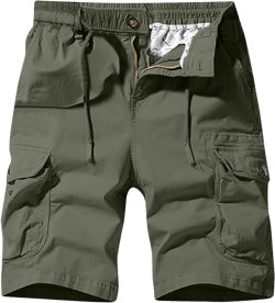 My delivery Items Camo Shorts for Men Belted Lightweight Ripstop Long Cargo Shorts for Men Relaxed Fit Hiking Cargo Shorts | Amazon.com
