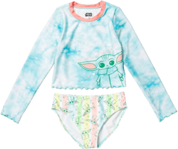 STAR WARS The Child Girls Rash Guard and Bikini Bottom Toddler to Big Kid: Clothing, Shoes & Jewelry