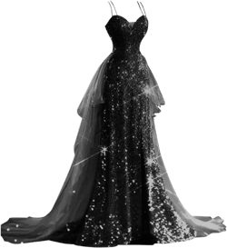Changuan Sequin Prom Dresses 2024 Long Ball Gown for Women Spaghetti Straps Mermaid Wedding Dress Formal Evening Party Gowns Black 2