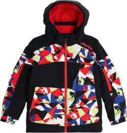 Spyder Boys Leader Insulated Ski Jacket Red Combo 4