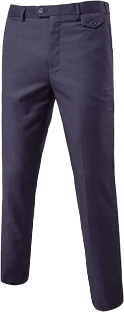 Men's Slim Fit Dress Pants Wrinkle-Free Flat Front Suit Pants Stretch Casual Pants Comfort Dress Trousers 31W x 29L Grey