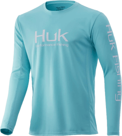 HUK Men's Icon X Long Sleeve Fishing Shirt with Sun Protection