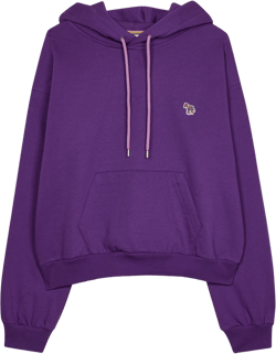 Women's Purple Zebra Logo Hoodie