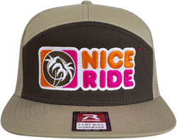 "Glazzed" 7 Panel Trucker Snapback Hat For Men And Women