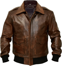 Mens Air Force A2 Bomber Jacket WWII Aviator Flight USAAF Brown Leather Pilot Jacket XX-Large A2 Tan