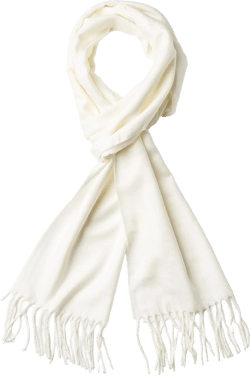 VERONZ Super Soft Luxurious Classic Cashmere Feel Winter Scarf With Gift Box White Gift