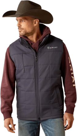 ARIAT Men Crius Insulated Vest XX-Large Tall Odyssey Grey