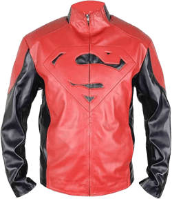 Men's Celebrity Costumes, Leather Jackets and Coats Collection Large Sm Red/Black Faux