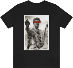 Marcus Aurelius Statue Graphic Tee