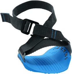 Shakafoot Paddleboard Sandals, Shoes w/Silicone Foot Pads, Arch Support, Adjustable Ankle Straps, Paddleboarding Accessory for SUP Foot Comfort, Paddle Longer, Large or Medium for Men or Women Medium - Blue