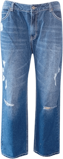 Stylish Flare Dress Jean Women Soft Washed Destroyed Pull On Straight Leg Trouser Bell Bottom Shaping Fit Denim Pant Blue : Sports & Outdoors