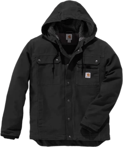 Carhartt Men's 103826 Bartlett Jacket - Sherpa Lined X-Large Tall Black