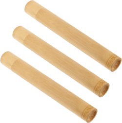 Bamboo Toothbrushes with Friendly Toothbrushe Case Portable Travel Toothbrush Set for Adult Kid Outdoor Camping Hiking 3Sets Organic Toothbrushes