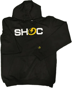 SHOC Logo Hoodie Black