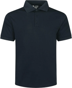 LAPG Men's Lightweight Short Sleeve Core Polo, Stretchy and Breathable, Anti-Wrinkle Polo Shirt for Men