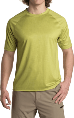 ZeroXposur Mens Sun Shirt UPF 50+ - Lightweight, Quick-Dry Swim Shirts for Men - Short-Sleeve Rash Guard for Men