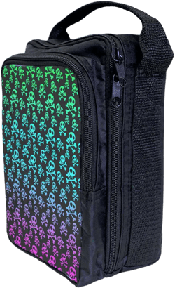 Bartender Tote Bag - Cute Girly Skulls Design