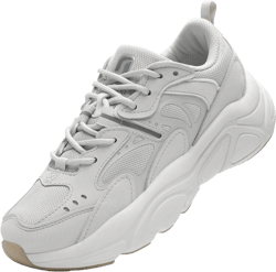 Womens Chunky Sneakers Comfortable Walking Shoes With Arch Sopport