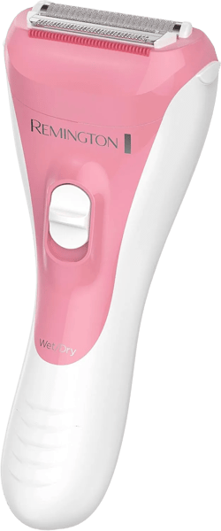 Remington WDF4821US Smooth & Silky Electric Shaver for Women, 3-Blade Cordless Foil Shaver and Bikini Trimmer for Wet or Dry Use, Pink Peach 3 Blade Foil Shaver