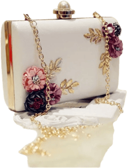 Fashion Women's Leather Evening Clutch Purse