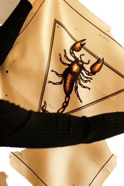 Silk Scarf Scorpio