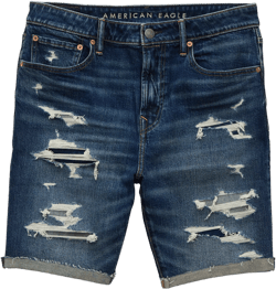 AE 9" AirFlex+ Patched Denim Short