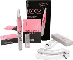 Facial Waxing Pen Kit - Hair Removal for Face, Lips, Eyebrows, Cheeks, and Chin - Wax, Shape, and Contour with I-Brow Facial Pen by Miss Cire