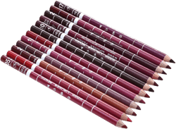 WINOMO Women Lipstain: 12pcs Women's Profession Makeup Lipliner Waterproof Lip Liner Pencil Set, Smooth Application